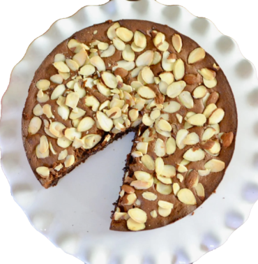 Almond Brownie Roasted Cake (Brownie Cake)
